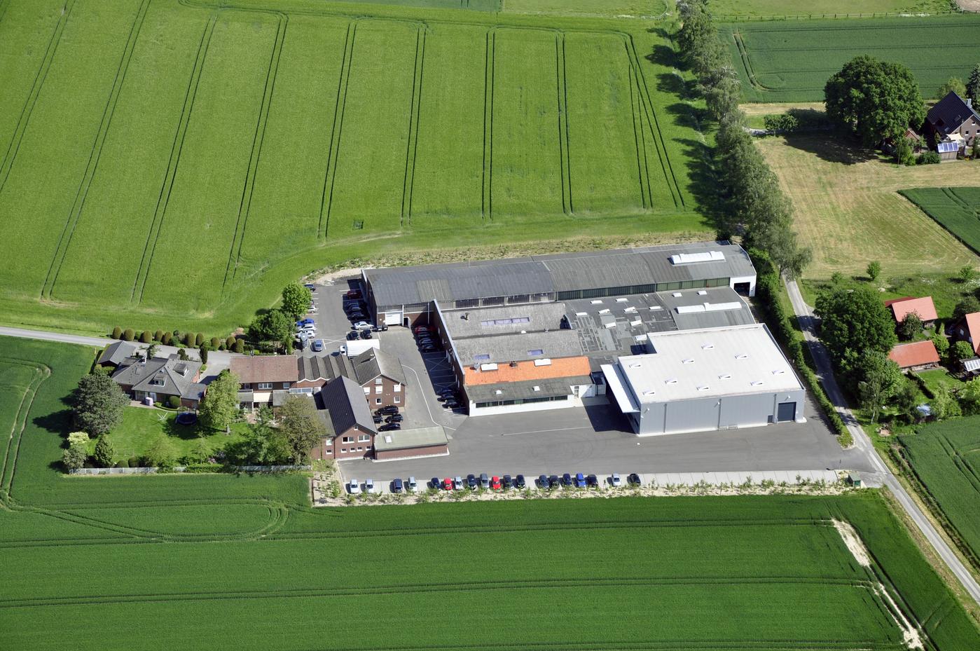 Vue aérienne Vue aérienne - Heinrich Höner GmbH & Co KG - Terrain de l'entreprise
