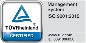 TÜV Rheinland Certificat de gestion de la qualité TÜV-Rheinland