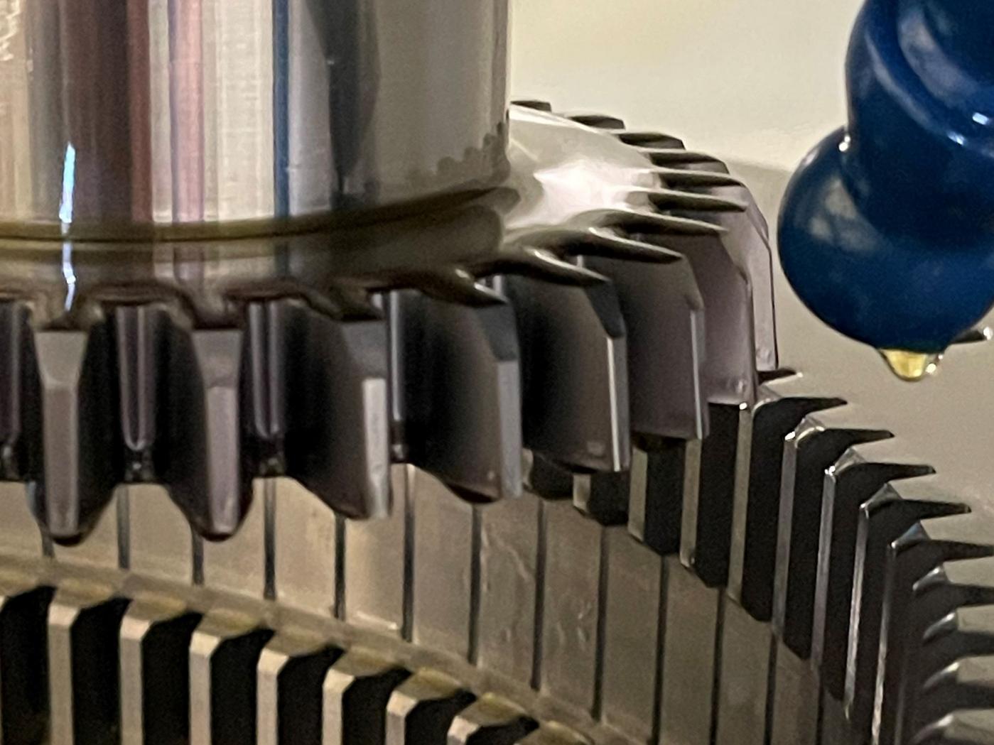 Denture interne Denture intérieure dans la machine CNC